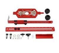 Router Milling Groove Bracket 3 in 1 | Adjustable Circle Cutting Guide & Slotting Jig | Woodworking Tool for Cabinets/Furniture | 300-800mm Diameter