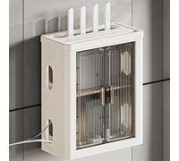 Router Storage Box, Cache Box Murale, Cache Box Internet Mural, Grande Boîte De Rangement Semi-sans Fil pour Routeur, pour Le Bureau Et La Maison.