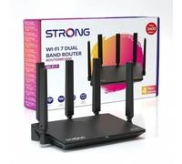 Router Strong ROUTERBE3600 WiFi 7 Mesh 3600Mbps Doble Banda 2.5G Ethernet 5 Antenas