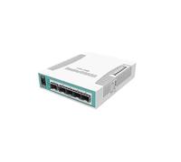 RouterBOARD Cloud Router Switch CRS106-1C-5S - Commutateur - intelligent - 5 x Gigabit SFP + 1 x SFP Gigabit combiné - de bureau - PoE