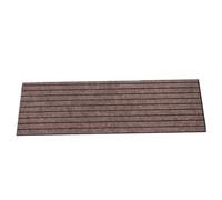 Routes d'escalier, routes de tapis d'escalier, coureur de coupe facile à sans glissement absorbant sans glissement, réduction du bruit lavable la machine 12x39, pour étapes en bois à l'intérieur