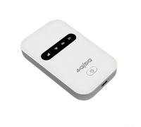 Routeur 4G débloqué format de poche avec emplacement nano SIM - WiFi mobile rapide pour travail à distance camping pour caravane - Connectivité haute vitesse 3000 mAh longue durée de vie