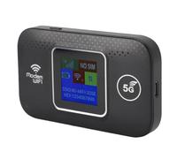 Routeur 4G LTE Portable pour Voyage Modem Mobile pour Plusieurs Utilisateurs Accès Internet 300 Mbps jusqu'à 10 Appareils Écran LCD Sécurité WPA WPA2