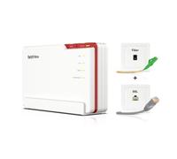 FRITZ!Box 5690 Pro International routeur sans fil 2.5 Gigabit Ethernet Tri-bande (2,4 GHz / 5 GHz / 6 GHz) Blanc