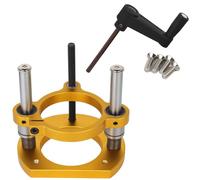 Routeur Base Router Louting, Système de routeur en alliage en aluminium solide Kit de système de coutume de 64 à 65 mm de diamètre universel pour le chanfreinage de rainure
