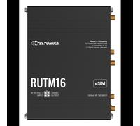 Routeur cellulaire Teltonika RUTM16 4G LTE Gigabit Ethernet Wi-Fi 5 bi-bande MIMO USB Type-A noir aluminium