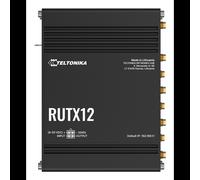 Teltonika RUTX12 - Routeur sans fil - WWAN commutateur 4 ports - 1GbE, Modbus - Wi-Fi 5 - Bi-bande - 4G, 3G