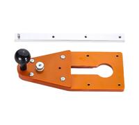 Routeur Circle Cutter - Steel 21.5x8.9cm Ergonomic Ball Handle Adjustable Tool | Circle Router Jig For Milling And Trimming | Precision Woodworking Accessory For Home Workshop Outdoor Use