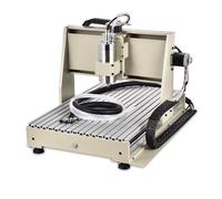 Routeur CNC 3 axes 6040 - 1500 W - Contrôle USB - Gravure sur bois - Gravure sur bois - Convient pour l'industrie, la technologie publicitaire, la création d'art et les loisirs X Y Z - Zone de travail