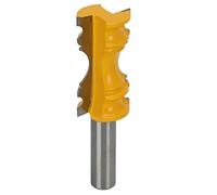 Routeur de la couronne Bit Efficient Taille formant un outil de travail du bois pour les armoires Verre