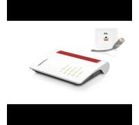 Routeur EK FRITZ!Box 7530 Bi-bande WiFi 5 (802.11ac) 866 Mbit/s, Gigabit Ethernet, DSL/VDSL, 1x USB 3.2, WPA2, WPS, IPv6