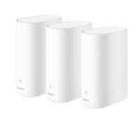 Routeur HUAWEI WiFi Mesh 3+, Wi-FI 6 AX3000 Double Bande, Blanc, Pack 3 | Wi-Fi pour toute la maison, connexion de plus de 250 appareils, itinérance fluide, pénétration des murs, contrôle parental