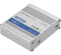 Routeur industriel | RUTX08 | Pas de Wi-Fi | 10/100/1000 Mbit/s | Ports LAN Ethernet (RJ-45) 4 | Prise en charge du réseau maillé Non | MU-MiMO Non | Pas de haut débit mobile | 1 | 24 mois