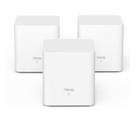 Routeur Mesh Wi-Fi - TENDA - Nova Mesh MX3 - WiFi 6 AX1500 - Couverture 270 m² - 3 unités