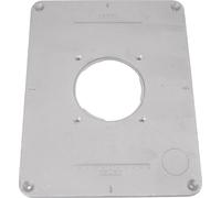 Routeur Plaque d'insertion de table Alliage d'aluminium 88 95 mm trou Pech 4 trous Trim machine Flip -Board f��r 2301 Series