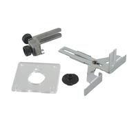 Routeur pour gabarit de guidage de bord pour machines de coupe - Support de roue de guidage droit ABS et métal compatible avec 3701, 3703, 3709 (siège de guidage)