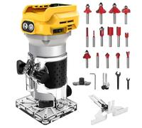Routeur sans Fil DEWALT 20V 800W - Défonceuse Portable avec 15 Fraises