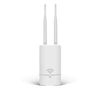 Routeur sans fil Wifi AP 2,4 g 300 Mbps avec antenne 2 x 5 dBi, prise en charge PoE et alimentation CC pour l'extérieur