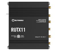 Teltonika RUTX11 routeur sans fil Gigabit Ethernet Bi-bande (2,4 GHz / 5 GHz) 4G Gris