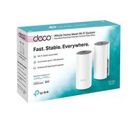 Routeur - TP-Link - Deco E4 - 2-PACK - Wi-Fi 5 - Débit max 867 Mbit/s