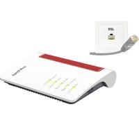 AVM routeur sans fil FRITZ!Box 7530 AX Gigabit Ethernet Bi-bande (2,4/5 GHz) 3G Blanc
