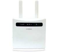 STRONG 4G LTE Routeur WiFi 300, Connexion 4G 150Mbit/s, 4 Ports Ethernet LAN, Wi-FI 300 Mbit/s en 2,4 GHz, 2 antennes extérieures détachables avec connecteur SMA, 2 adaptateurs Carte SIM