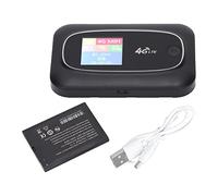 Routeur WiFi 4G Portable avec Écran LED, 2000mAh | Batterie de secours 72h veille, LTE mondial, connectivité 4G fiable, streaming HD pour 10 appareils