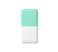 Routeur WiFi 6 de Poche, Routeur de Sans Fil 4G LTE Portable, Point D'Accès Mobile WiFi, Compatible avec 170 Pays, 10 Utilisateurs et Carte SIM