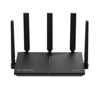 Strong Routeur Wi‑Fi 7 ROUTERBE3600 double bande 3,6 Gbit/s 2,5G WAN 5 antennes Noir