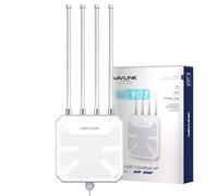 Routeur WiFi 7 WAVLINK Extérieur BE5100 Mesh, Répéteur, Point d’Accès, IP67 Étanche, ESD 15KV, Parafoudre 4KV, PoE Actif/Passif, Antennes 8dBi, Longue Portée Ruraux & Entreprises