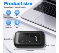 Routeur Wifi de Poche 4G LTE RéPéTeur Voiture Mobile Wifi Hotspot Sans Fil Haut DéBit Mifi Modem Routeur 4G avec Fente pour Carte Sim