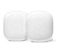Google Système Wi‑Fi Nest Wifi Pro – Wi‑Fi 6E, réseau maillé, Neige x2