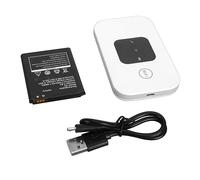 Routeur WiFi, Hotspot WiFi Portable Blanc Support 10 Utilisateurs Signal Stable Portable Haute Vitesse 4G LTE avec Fente pour Carte SIM pour en Afrique