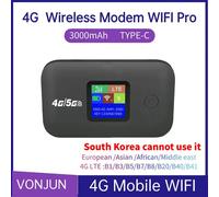 Routeur WIFI Mobile 4G 150Mbps routeur sans fil 4G LTE Modem MiFi de poche Portable Hotspot Wifi Mobile avec emplacement pour carte Sim pour la maison B Global 2100mAh