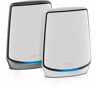NETGEAR Orbi RBK852 AX6000 WiFi 6 Mesh System Tri-bande (2,4 GHz / 5 GHz / 5 GHz) Wi-Fi 6 (802.11ax) Gris, Blanc 8 Interne