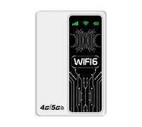 Routeur WiFi portable 4G 5G LTE, point d'accès mobile 300 Mbps avec support de carte SIM, design léger pour les voyages en plein air Internet
