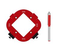 Routeurs À Bois Modèles De Rayon D'angle Gabarits Routage Des Incurvés Fraisage Accessoires Rénovation Circulaires Outil Multifonctionnel Pour Le Travail Du Bois