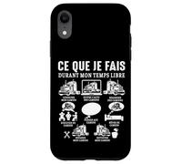Routier Camion ce Que Je Fais Chauffeur Conducteur Humour Coque pour iPhone XR