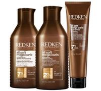Routine Cheveux Bouclés All Soft Mega Curls Redken