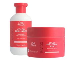 Routine cheveux fins/normaux Invigo Color Brilliance Wella