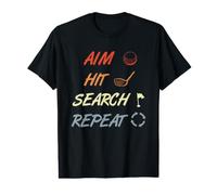 Routine de Golf - Golf motivationnel T-Shirt Graphique avec Valeur