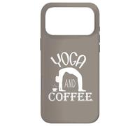 Routine de Style de Vie du Matin Amusante pour Le Yoga et Le café Coque pour iPhone 17 Pro Max