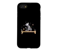 Routine d'entraînement Pilates pour Chat Coque pour iPhone SE (2020) / 7/8