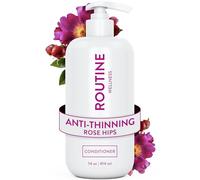 Routine Wellness Après-shampoing anti-effilage en profondeur pour cheveux clairsemés - Bloqueur DHT pour la perte de cheveux chez les hommes et les femmes - Favorise des cheveux sains - Rose Hips 397