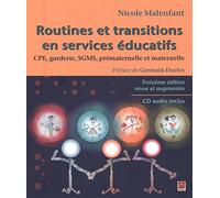 Routines et Transitions en Services Educatifs 3e Édition