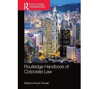 Routledge Handbook of Corporate Law