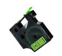 Rouvre à paillettes de 12 mm compatible avec les fabricants d'étiquettes D1(Fluorescent Green)