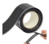 Rouvre À Silicone Fusionné Auto-fusion - Emballage Étanche Du Joint De Fuite, Ruban Réparation Plomberie | Outil Fixation Tuyaux Sans Trace Robuste, Scellant Isolant Stretch Durable Avec Tuyau Secours