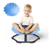 Rouwthio Chaise pivotante pour enfants, siège rotatif à 360°, chaise sensorielle pour enfants autistes, équipement sensoriel pour l'entraînement de la coordination du corps, jouets d'équilibre