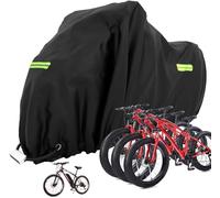 Rouzin Housse de protection pour vélo avec trous de verrouillage pour 1, 2, 3 vélos, 210 x 112 x 112 cm, Oxford
